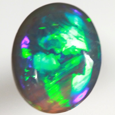SOLID SEMI BLACK OPAL Bright neon fire always showing SEE VIDEO